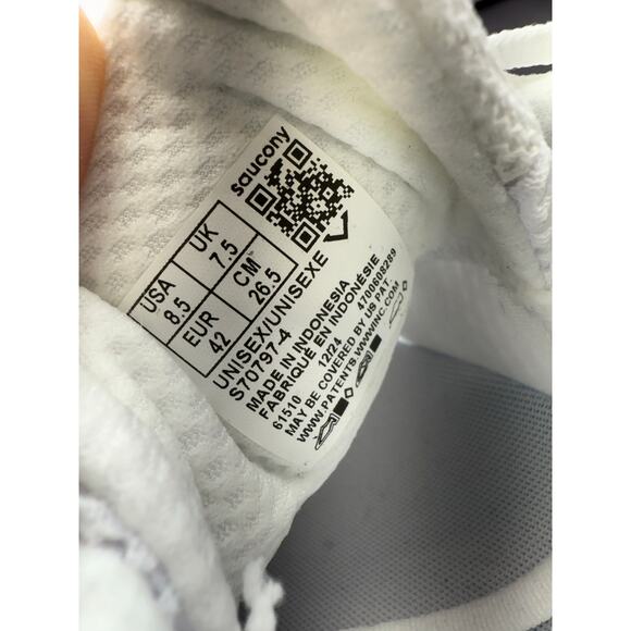 Saucony GRID NXT Womens Size 10 White Running Shoes Sneakers Training S70797-4 - Picture 8 of 11